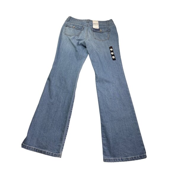 Style & Co Womens Light Blue Bootcut Denim Jeans Size 10 New With Tags - Picture 5 of 9